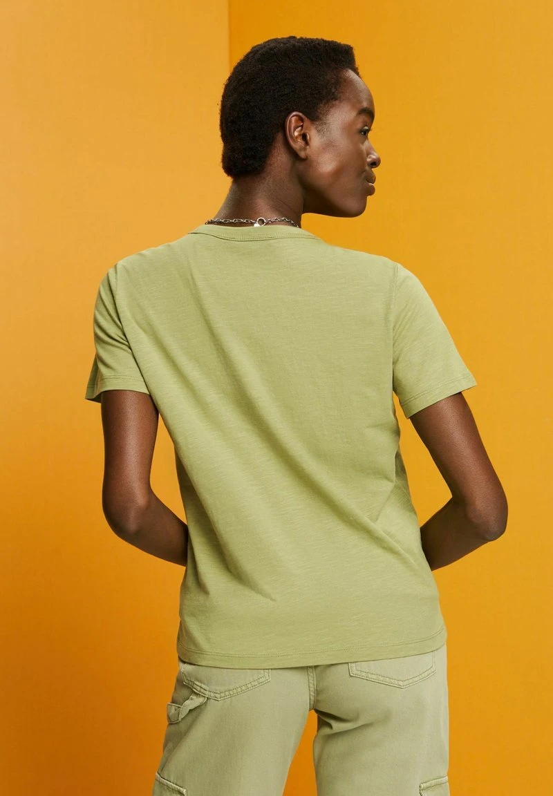 Edc By Esprit T-Shirt Basic - Pistachio Green 7 Edc By Esprit T-Shirt Basic - Pistachio Green – Bild 5