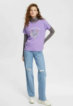 ESPRIT T-Shirt Print - Lilac -Esprit a4442f7f276848af86a6dd24b6123476