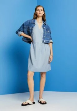 ESPRIT DRESS - Freizeitkleid - Light Blue Lavender 10 ESPRIT DRESS - Freizeitkleid - Light Blue Lavender -Esprit a5592b6a4b7d4462965b6120acf4c7b8
