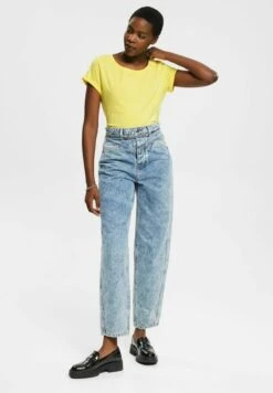 Edc By Esprit SLUB ROUND NECK - T-Shirt Basic - Light Yellow 9 Edc By Esprit SLUB ROUND NECK - T-Shirt Basic - Light Yellow -Esprit aa53651eb2cf411bbd4e4d76b4cffe55