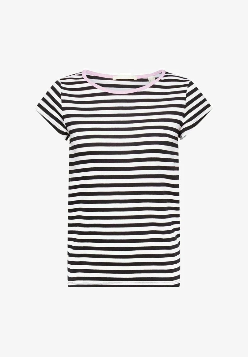 Edc By Esprit MIT KAPPENARMELN - T-Shirt Print - Black 7 Edc By Esprit MIT KAPPENARMELN - T-Shirt Print - Black – Bild 5