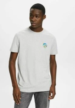 ESPRIT T-Shirt Print - Light Grey New