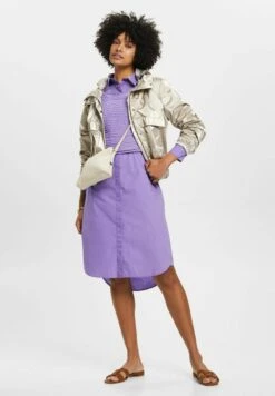 ESPRIT MIT BINDEGÜRTEL - Blusenkleid - Purple 9 ESPRIT MIT BINDEGÜRTEL - Blusenkleid - Purple -Esprit aab6267fe17549e5bc59035cc926c7d9