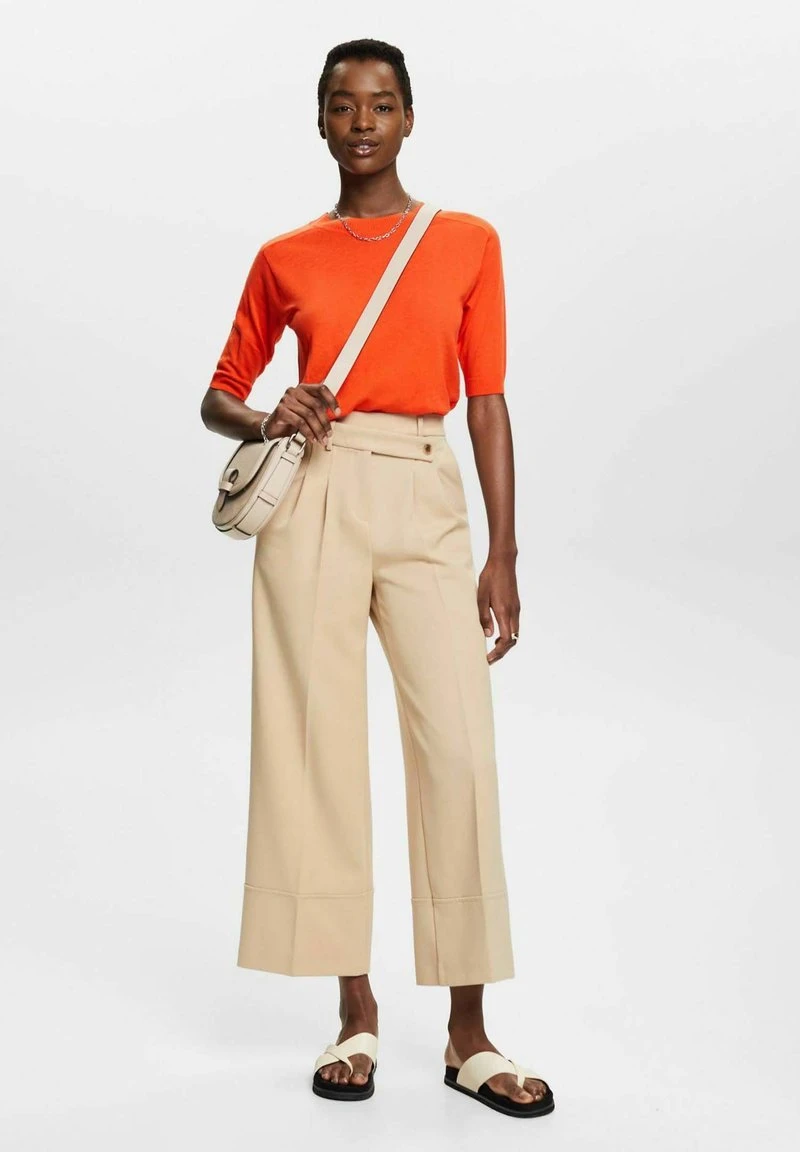 ESPRIT SUS LI BLEND TE - T-Shirt Basic - Orange Red New 4 ESPRIT SUS LI BLEND TE - T-Shirt Basic - Orange Red New – Bild 2