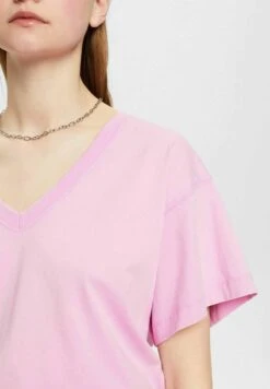 Edc By Esprit MIT V AUSSCHNITT - T-Shirt Basic - Lilac -Esprit ac059ae1b84144d9b53c3cd2c152149a