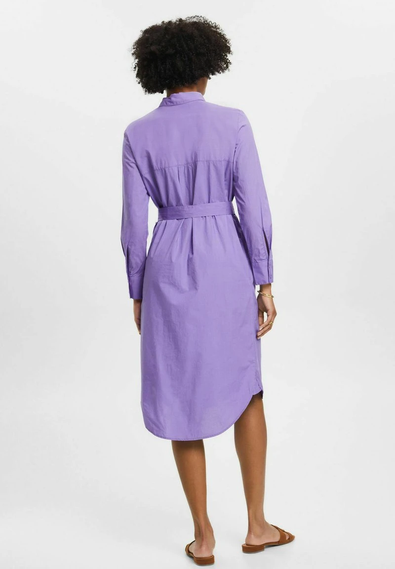 ESPRIT MIT BINDEGÜRTEL - Blusenkleid - Purple 5 ESPRIT MIT BINDEGÜRTEL - Blusenkleid - Purple – Bild 3
