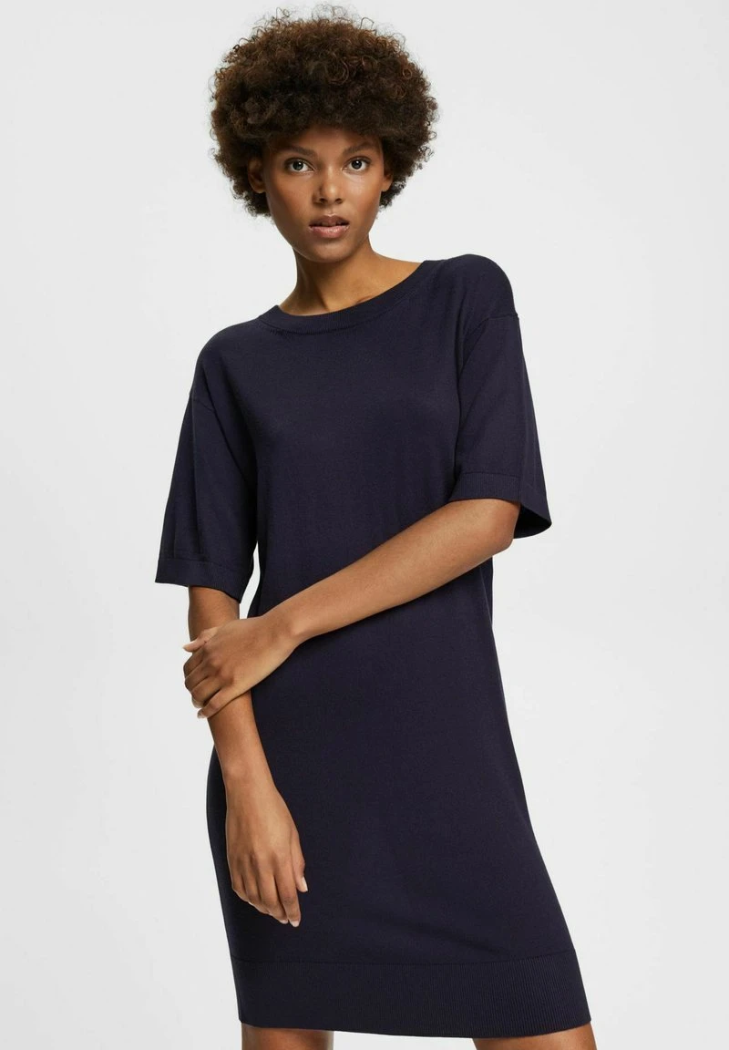 ESPRIT DRESS - Strickkleid - Navy 3 ESPRIT DRESS - Strickkleid - Navy