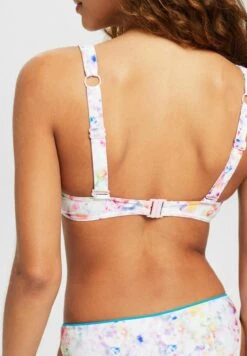 ESPRIT WATTIERTES MIT FLORALEM PRINT - Bikini-Top - Teal Blue 11 ESPRIT WATTIERTES MIT FLORALEM PRINT - Bikini-Top - Teal Blue -Esprit ac5afb0c3553404e9b19807fbb4cfb20