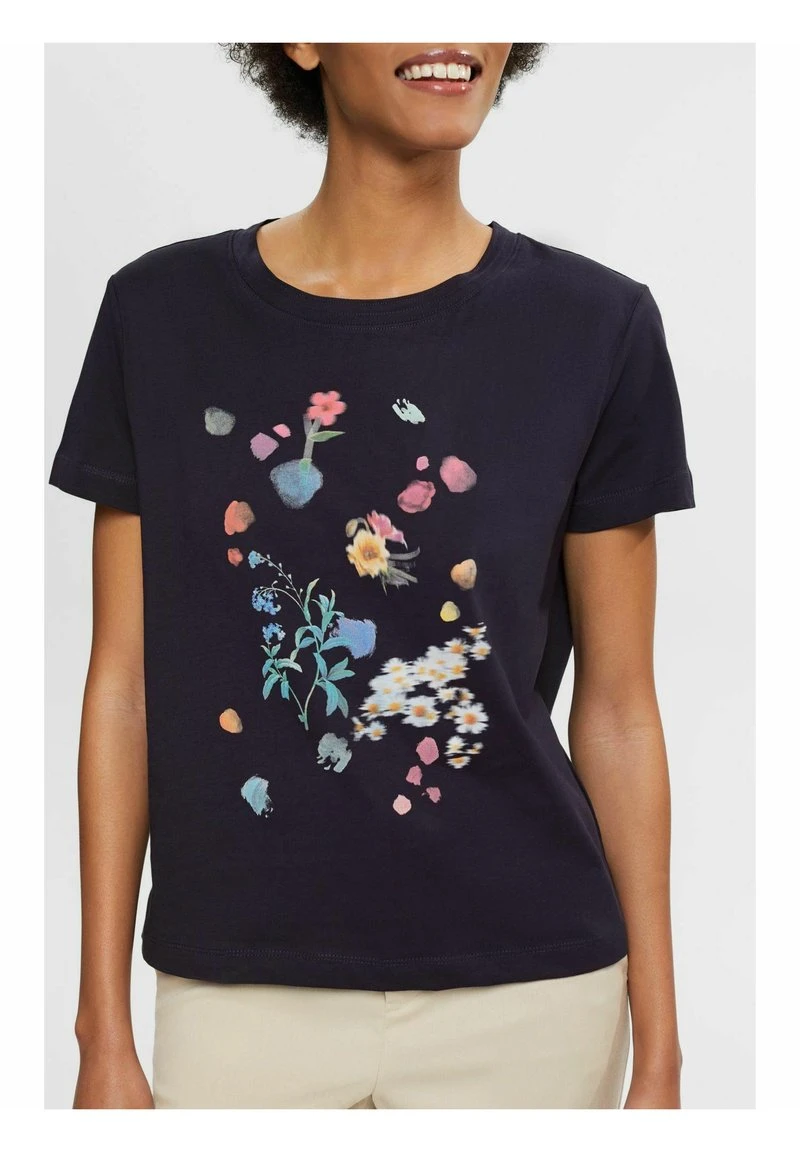 ESPRIT T-Shirt Print - Navy 6 ESPRIT T-Shirt Print - Navy – Bild 4