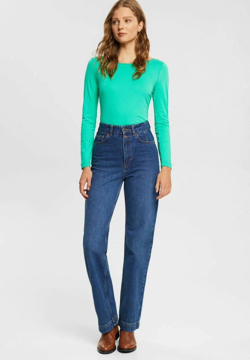 ESPRIT BOAT NECK - Langarmshirt - Light Green 4 ESPRIT BOAT NECK - Langarmshirt - Light Green – Bild 2