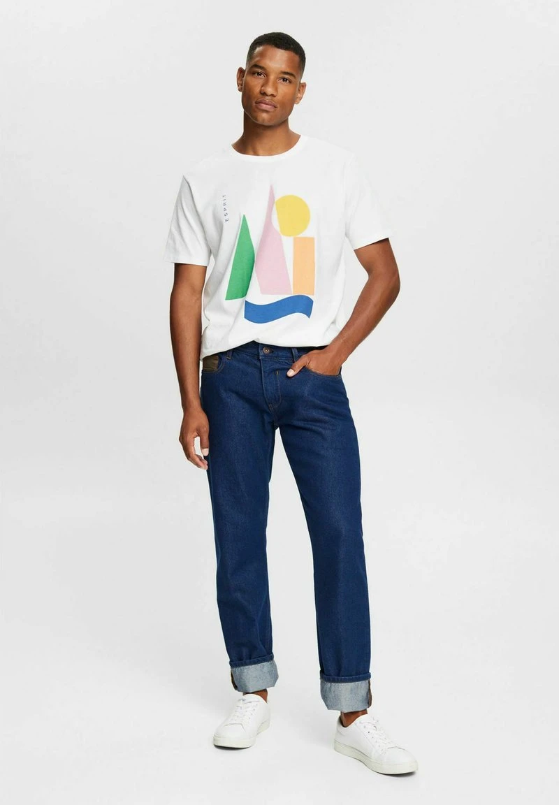 ESPRIT MIT PRINT - T-Shirt Print - White 4 ESPRIT MIT PRINT - T-Shirt Print - White – Bild 2