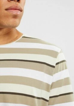 Edc By Esprit MIT STREIFENMUSTER - T-Shirt Print - Cream Beige 11 Edc By Esprit MIT STREIFENMUSTER - T-Shirt Print - Cream Beige -Esprit b081cd00b9f04b16b3c2d6a5251faa8f