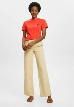 ESPRIT MIT GESTICKTEM HERZMOTIV - T-Shirt Print - Orange Red New 9 ESPRIT MIT GESTICKTEM HERZMOTIV - T-Shirt Print - Orange Red New -Esprit b0eac87c118a4535901bd2917eb501b7