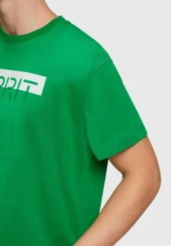 ESPRIT MIT LOGO-AUFNÄHER - T-Shirt Print - Green 11 ESPRIT MIT LOGO-AUFNÄHER - T-Shirt Print - Green -Esprit b5d973a9a0b2439fbe835ef13f1c1204