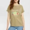 ESPRIT T-Shirt Print - Pale Khaki 1 ESPRIT T-Shirt Print - Pale Khaki -Esprit b76b7ba820d74398a380cf0f2ea42248