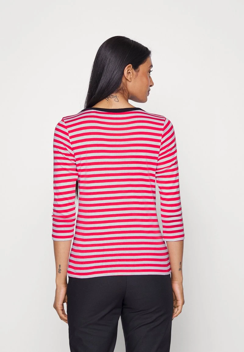 Edc By Esprit FULL NEEDLE STRIPED 3/4 SLEEVE TEE - Langarmshirt - Red 5 Edc By Esprit FULL NEEDLE STRIPED 3/4 SLEEVE TEE - Langarmshirt - Red – Bild 3