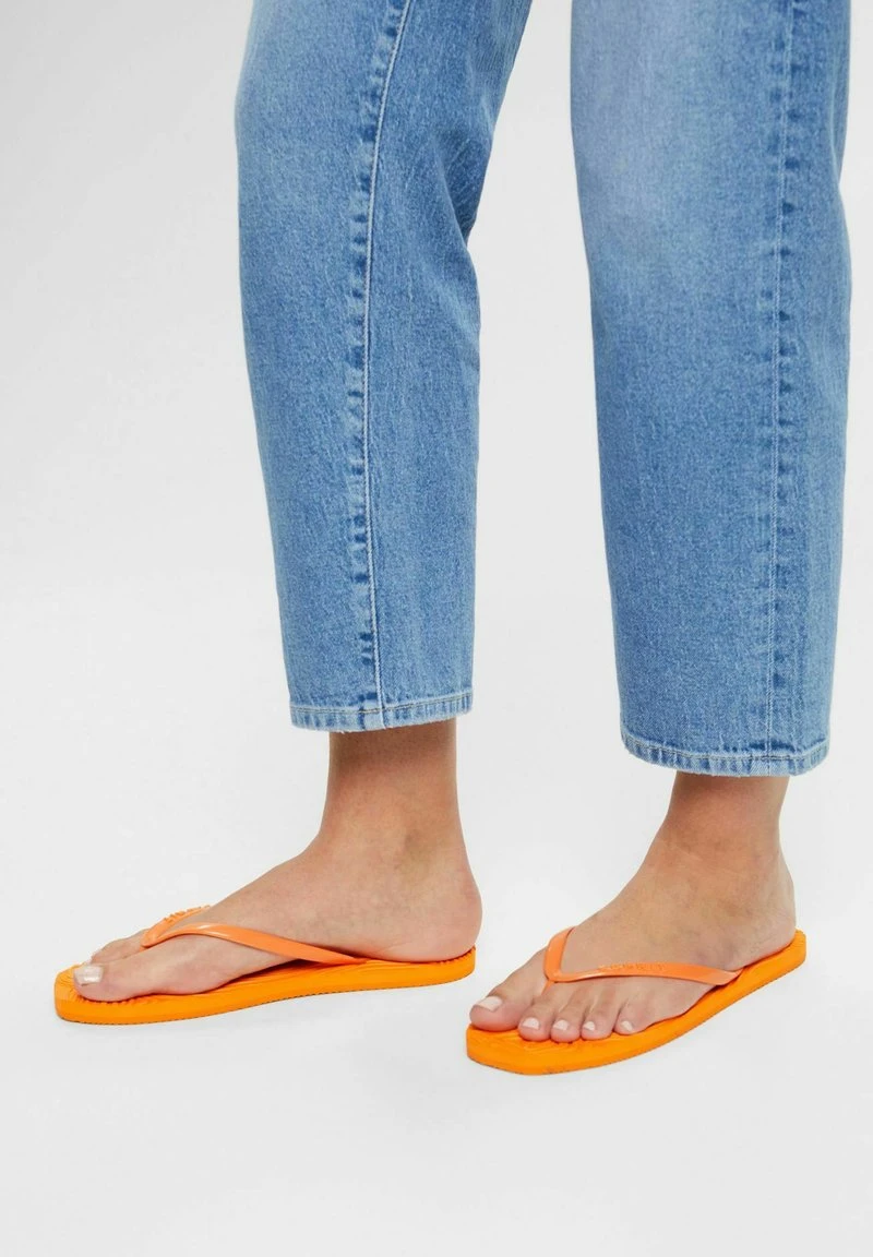 ESPRIT TRADITIONELLE SLIP SLOPS - Zehentrenner - Orange 3 ESPRIT TRADITIONELLE SLIP SLOPS - Zehentrenner - Orange