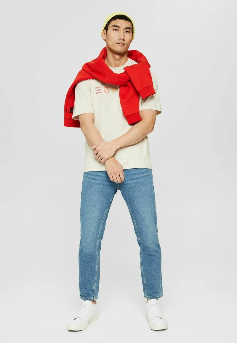 ESPRIT T-Shirt Print - Cream Beige 6 ESPRIT T-Shirt Print - Cream Beige – Bild 4