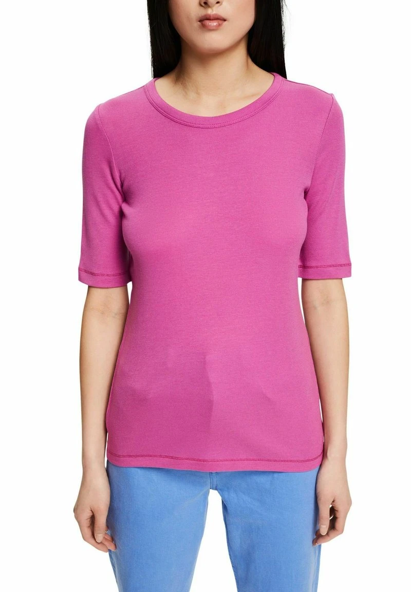 ESPRIT T-Shirt Basic - Pink Fuchsia 8 ESPRIT T-Shirt Basic - Pink Fuchsia – Bild 6