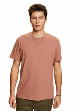 Edc By Esprit T-Shirt Basic - Dark Old Pink