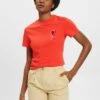 ESPRIT MIT GESTICKTEM HERZMOTIV - T-Shirt Print - Orange Red New 1 ESPRIT MIT GESTICKTEM HERZMOTIV - T-Shirt Print - Orange Red New -Esprit c0f3b2dec2034b9d9db2f8f9e316f4fd