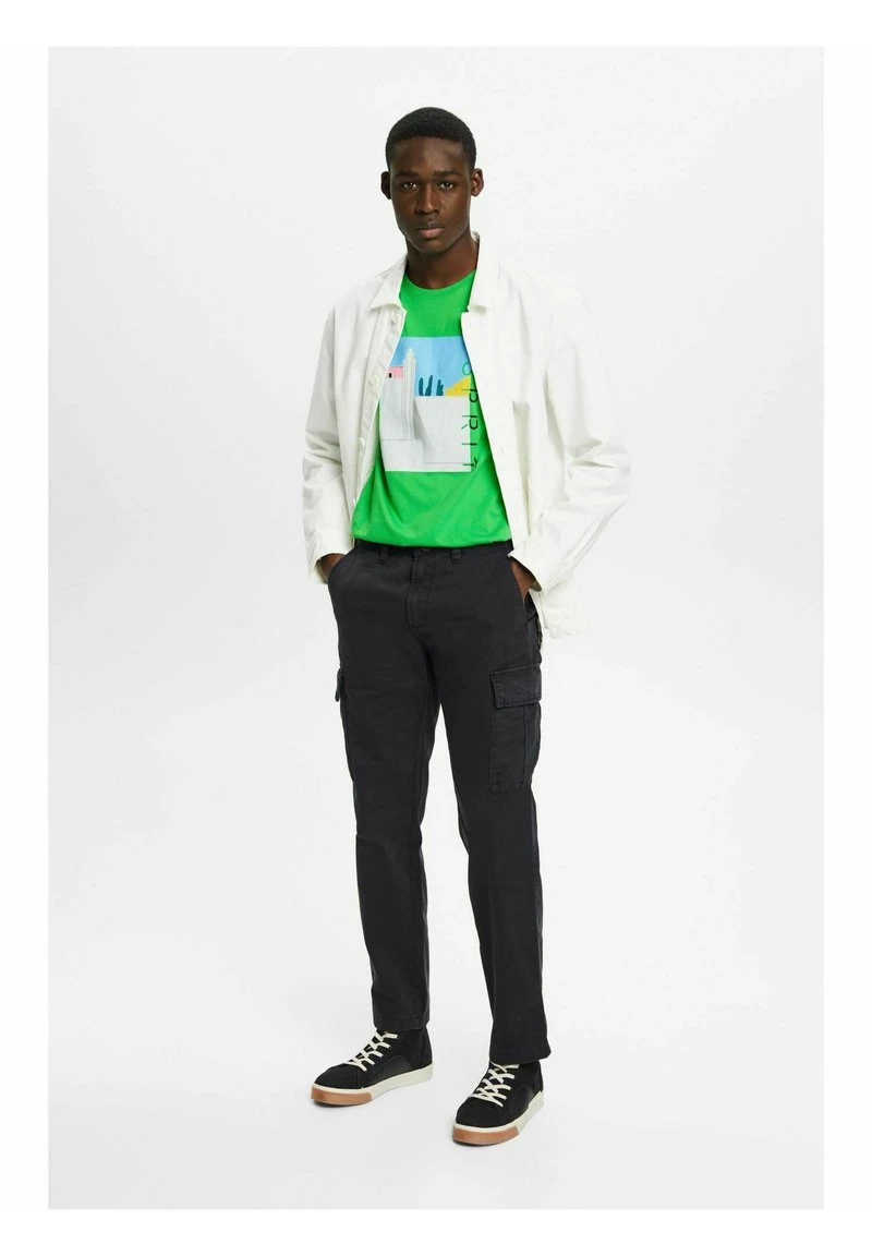 ESPRIT MIT FRONTPRINT - T-Shirt Print - Green 7 ESPRIT MIT FRONTPRINT - T-Shirt Print - Green – Bild 5