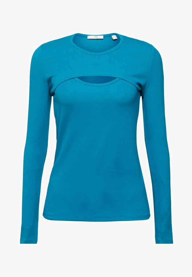 Edc By Esprit LONGSLEEVE - Langarmshirt - Teal Blue 8 Edc By Esprit LONGSLEEVE - Langarmshirt - Teal Blue – Bild 6