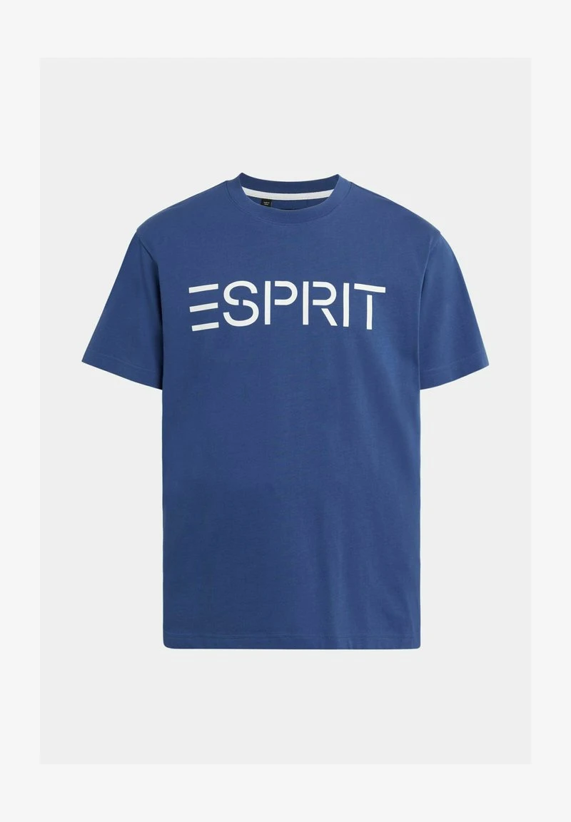 ESPRIT MIT LOGO - T-Shirt Print - Bright Blue 7 ESPRIT MIT LOGO - T-Shirt Print - Bright Blue – Bild 5