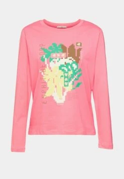 Edc By Esprit LONGSLEEVE MIT RETRO-PRINT - Langarmshirt - Pink 13 Edc By Esprit LONGSLEEVE MIT RETRO-PRINT - Langarmshirt - Pink -Esprit c2359b1cd2b545109202db54d3a2b10b