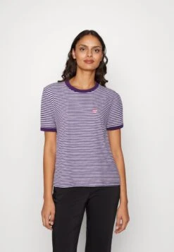Edc By Esprit TEE - T-Shirt Print - Dark Purple
