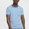 ESPRIT MIT STREIFEN - T-Shirt Print - Blue 1 ESPRIT MIT STREIFEN - T-Shirt Print - Blue -Esprit c460df28b8ce4c0fb1cd23f2cc9acea1