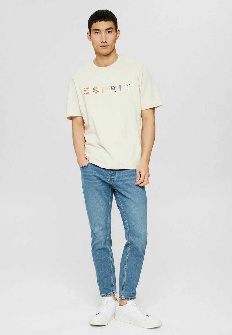 ESPRIT T-Shirt Print - Cream Beige 4 ESPRIT T-Shirt Print - Cream Beige – Bild 2