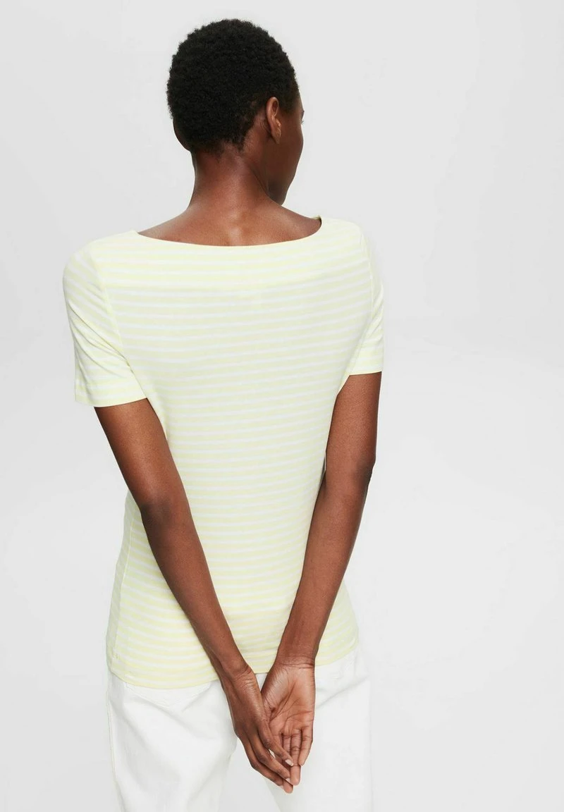 ESPRIT MIT STREIFENMUSTER - T-Shirt Print - Citrus Green 5 ESPRIT MIT STREIFENMUSTER - T-Shirt Print - Citrus Green – Bild 3
