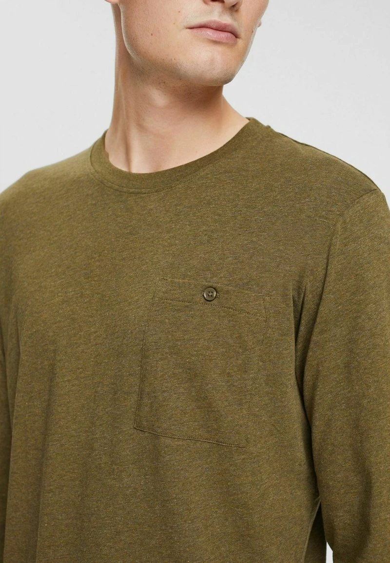 ESPRIT REGULAR FIT - Langarmshirt - Dark Khaki 6 ESPRIT REGULAR FIT - Langarmshirt - Dark Khaki – Bild 4