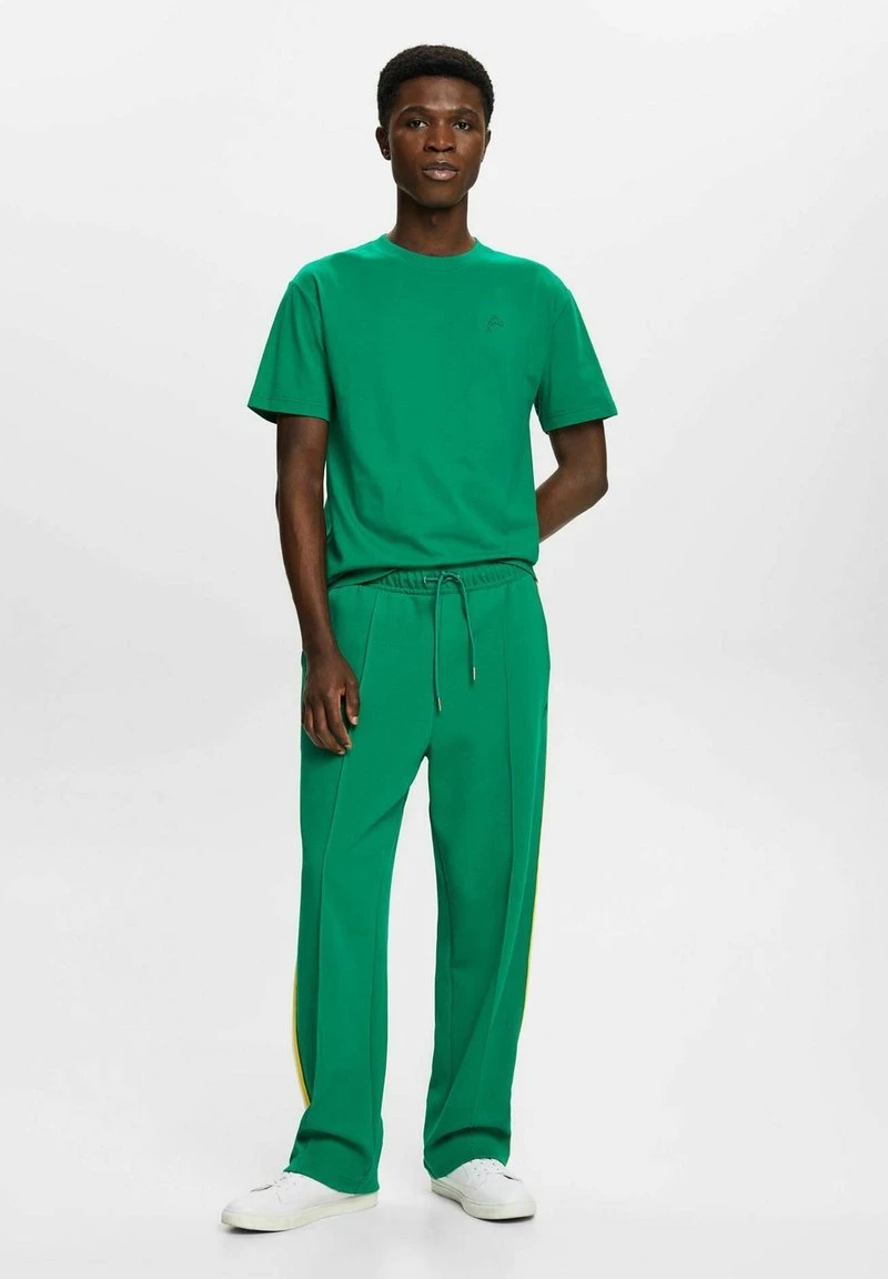 ESPRIT MIT DELFINPRINT - T-Shirt Basic - Green 3 ESPRIT MIT DELFINPRINT - T-Shirt Basic - Green