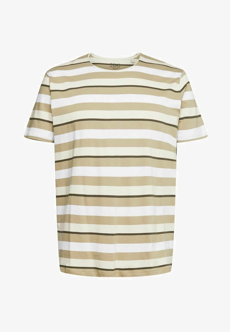 Edc By Esprit MIT STREIFENMUSTER - T-Shirt Print - Cream Beige 8 Edc By Esprit MIT STREIFENMUSTER - T-Shirt Print - Cream Beige – Bild 6