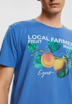 ESPRIT MIT PRINT - T-Shirt Print - Blue 12 ESPRIT MIT PRINT - T-Shirt Print - Blue -Esprit cdff651c9454460c943a635da0278904