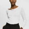 ESPRIT Langarmshirt - White 1 ESPRIT Langarmshirt - White -Esprit cea766dccbf447ff8701fb29ce91db44
