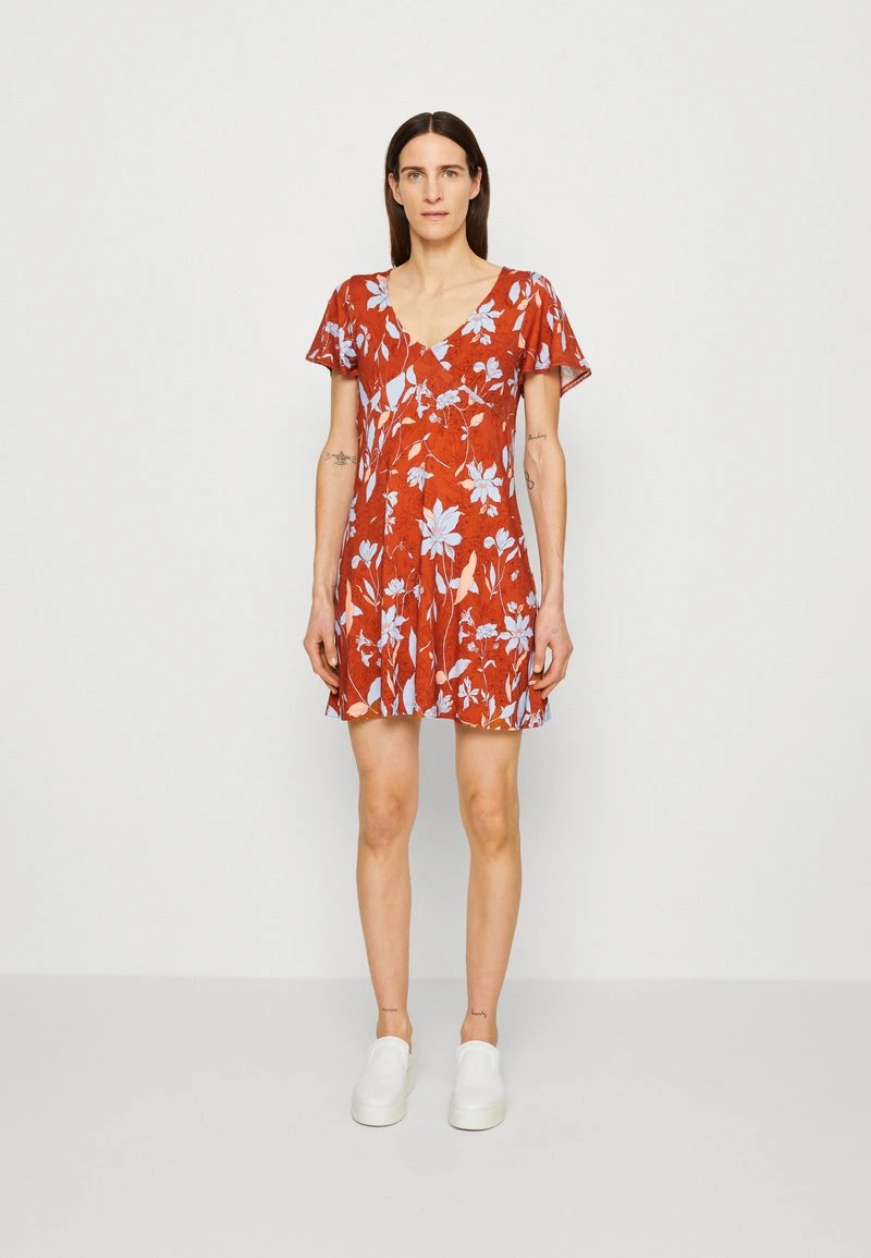 ESPRIT DRESS - Jerseykleid - Coral Orange 3 ESPRIT DRESS - Jerseykleid - Coral Orange