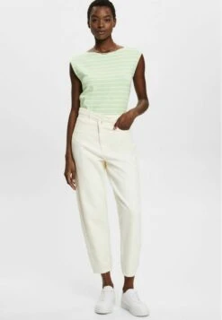 ESPRIT SSLV STRIPE - T-Shirt Print - Citrus Green -Esprit d003e22d34014f109fb1ddaa260aeb23