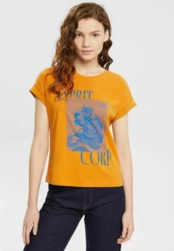 Edc By Esprit T-Shirt Print - Honey Yellow