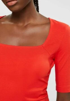 ESPRIT MIT KARREE AUSSCHNITT - T-Shirt Basic - Red 11 ESPRIT MIT KARREE AUSSCHNITT - T-Shirt Basic - Red -Esprit d1aea3d101d347d3ad2580052f531883