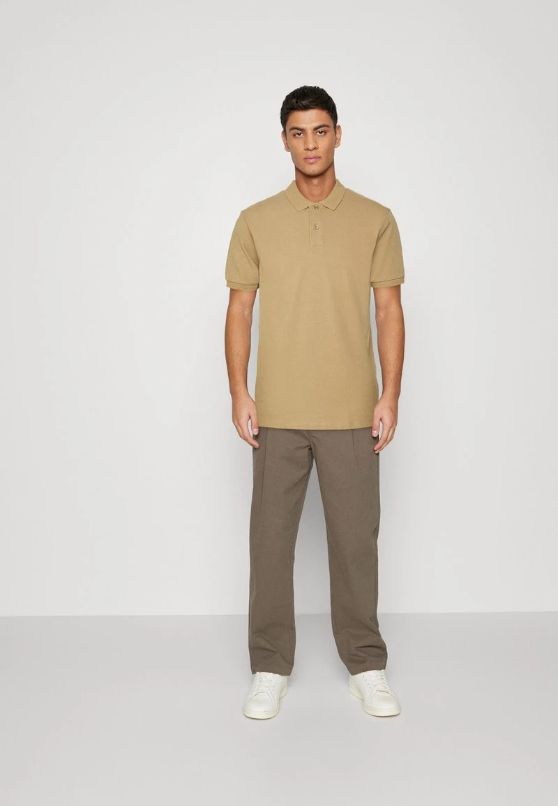 ESPRIT SOLID - Poloshirt - Khaki Beige 4 ESPRIT SOLID - Poloshirt - Khaki Beige – Bild 2