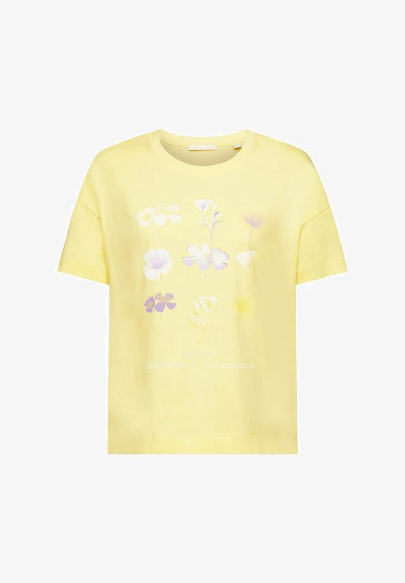 Edc By Esprit T-Shirt Print - Light Yellow 7 Edc By Esprit T-Shirt Print - Light Yellow – Bild 5
