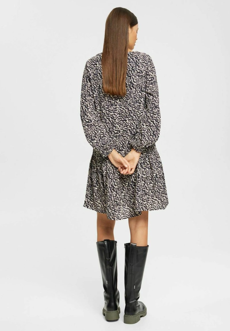 ESPRIT MIT MUSTER UND CUTOUT - Freizeitkleid - Anthracite 5 ESPRIT MIT MUSTER UND CUTOUT - Freizeitkleid - Anthracite – Bild 3