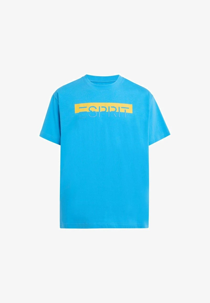 ESPRIT MIT LOGO-AUFNÄHER - T-Shirt Print - Turquoise 7 ESPRIT MIT LOGO-AUFNÄHER - T-Shirt Print - Turquoise – Bild 5