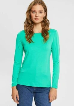ESPRIT BOAT NECK - Langarmshirt - Light Green