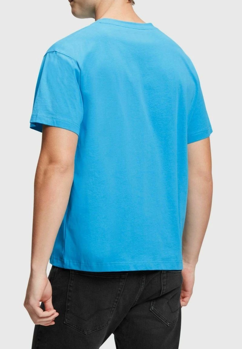 ESPRIT MIT LOGO-AUFNÄHER - T-Shirt Print - Turquoise 4 ESPRIT MIT LOGO-AUFNÄHER - T-Shirt Print - Turquoise – Bild 2