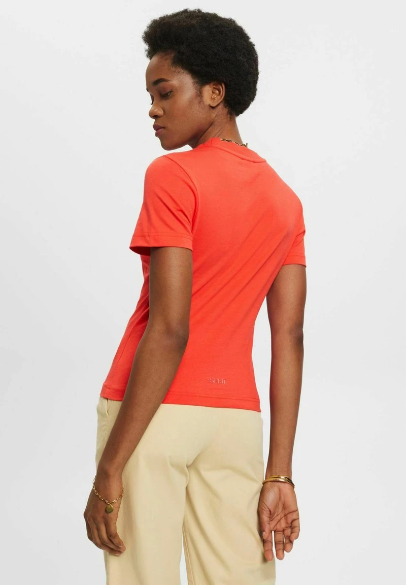 ESPRIT MIT GESTICKTEM HERZMOTIV - T-Shirt Print - Orange Red New 5 ESPRIT MIT GESTICKTEM HERZMOTIV - T-Shirt Print - Orange Red New – Bild 3