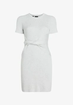 ESPRIT MIT TWIST EFFEKT - Etuikleid - Silver -Esprit d996e20c3ef7437cb47d550c48958433